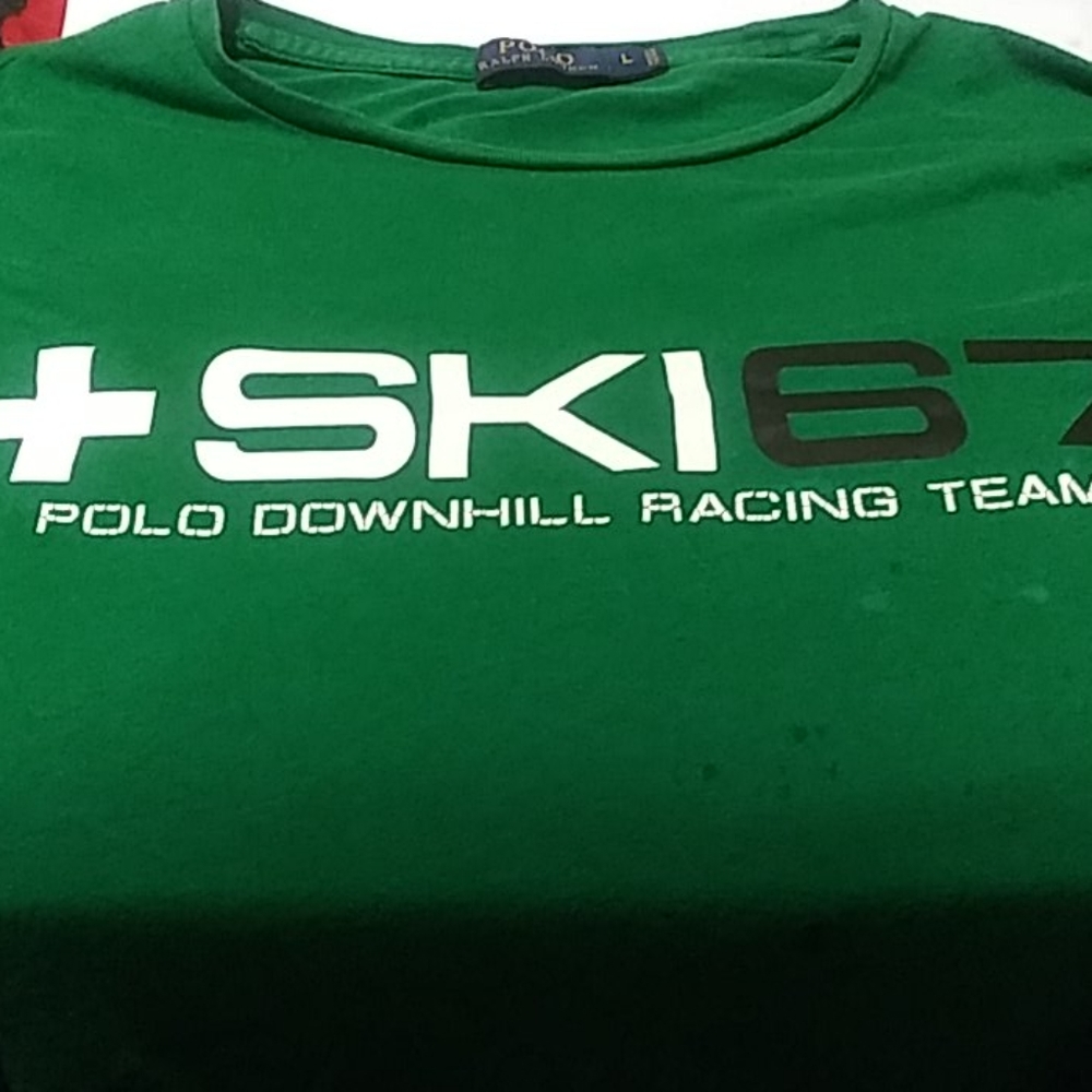 Polo by Ralph Lauren large down hill racing team
